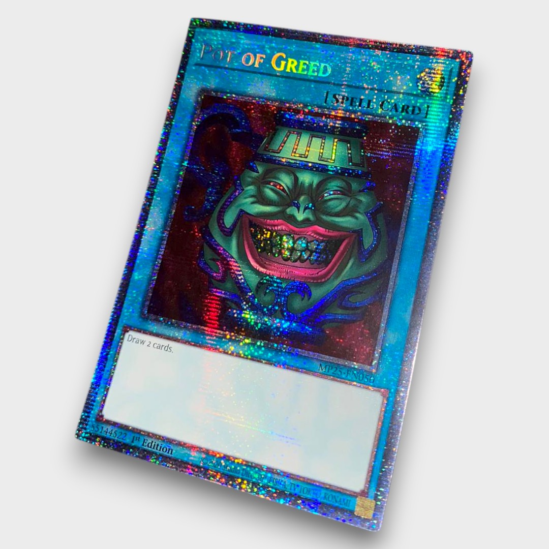 yugioh card pot of greed 2002 Yu-Gi-Oh! Legend Blue Eyes 1st Edition Of #LOB-119 PSA 9 MINT on Fanatics Collect Order now this Yu Greed (series) - Yugipedia
