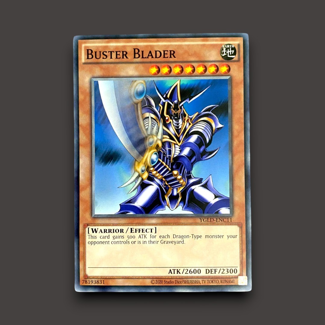 Buster Blader Yu-Gi-Oh! card