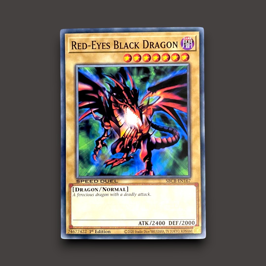 Red-Eyes Black Dragon Yu-Gi-Oh! card