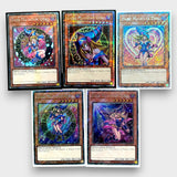 DARK MAGICIAN AND DARK MAGICIAN GIRL HOLOGRAPHIC CARDS BUNDLE