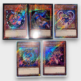 DARK MAGICIAN AND DARK MAGICIAN GIRL HOLOGRAPHIC CARDS BUNDLE