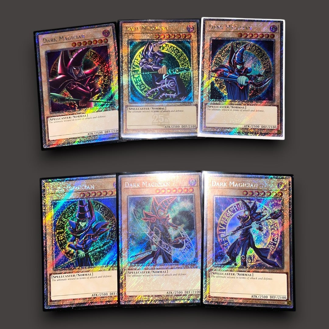 Dark Magician - Platinum & Quarter Century Secret Rare Bundle - authentic Yu-Gi-Oh! cards