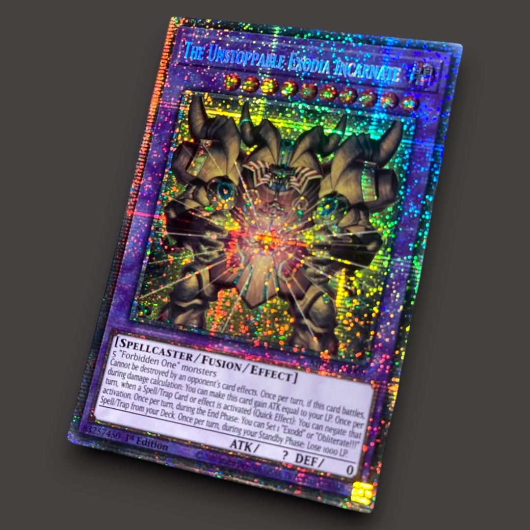 yugioh new exodia card The Forbidden One - 25Th Anniversary Edition Deck Name:Complete Set The Forbidden One cards Pokemon Sword Shield Lost anime custom blanket