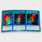 3x POLYMERIZATION HOLOGRAPHIC (3 ARTWORKS)