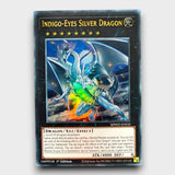 INDIGO-EYES SILVER DRAGON - HOLOGRAPHIC EDITION