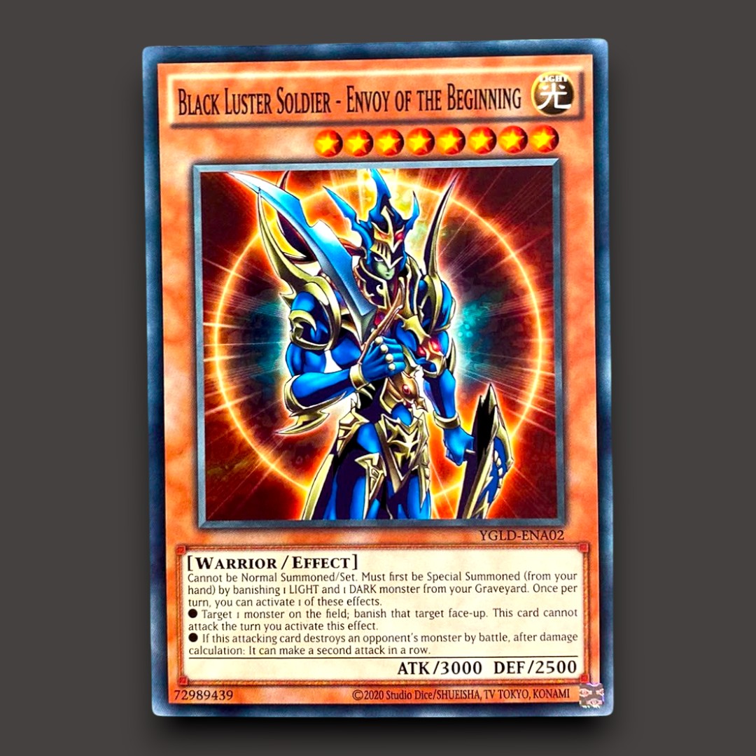 Black Luster Soldier - Envoy of the Beginning Yu-Gi-Oh! card