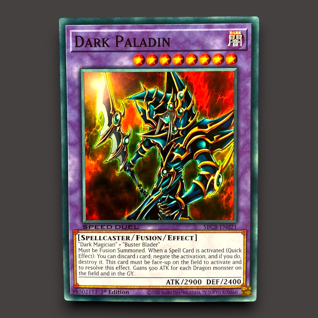 Dark Paladin Yu-Gi-Oh! card