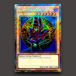 Dark Magician Platinum Secret Rare alternate artwork Yu-Gi-Oh! card