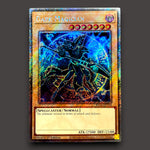 Dark Magician Platinum Secret Rare alternate artwork Yu-Gi-Oh! card