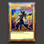 Dark Magician Platinum Secret Rare alternate artwork Yu-Gi-Oh! card