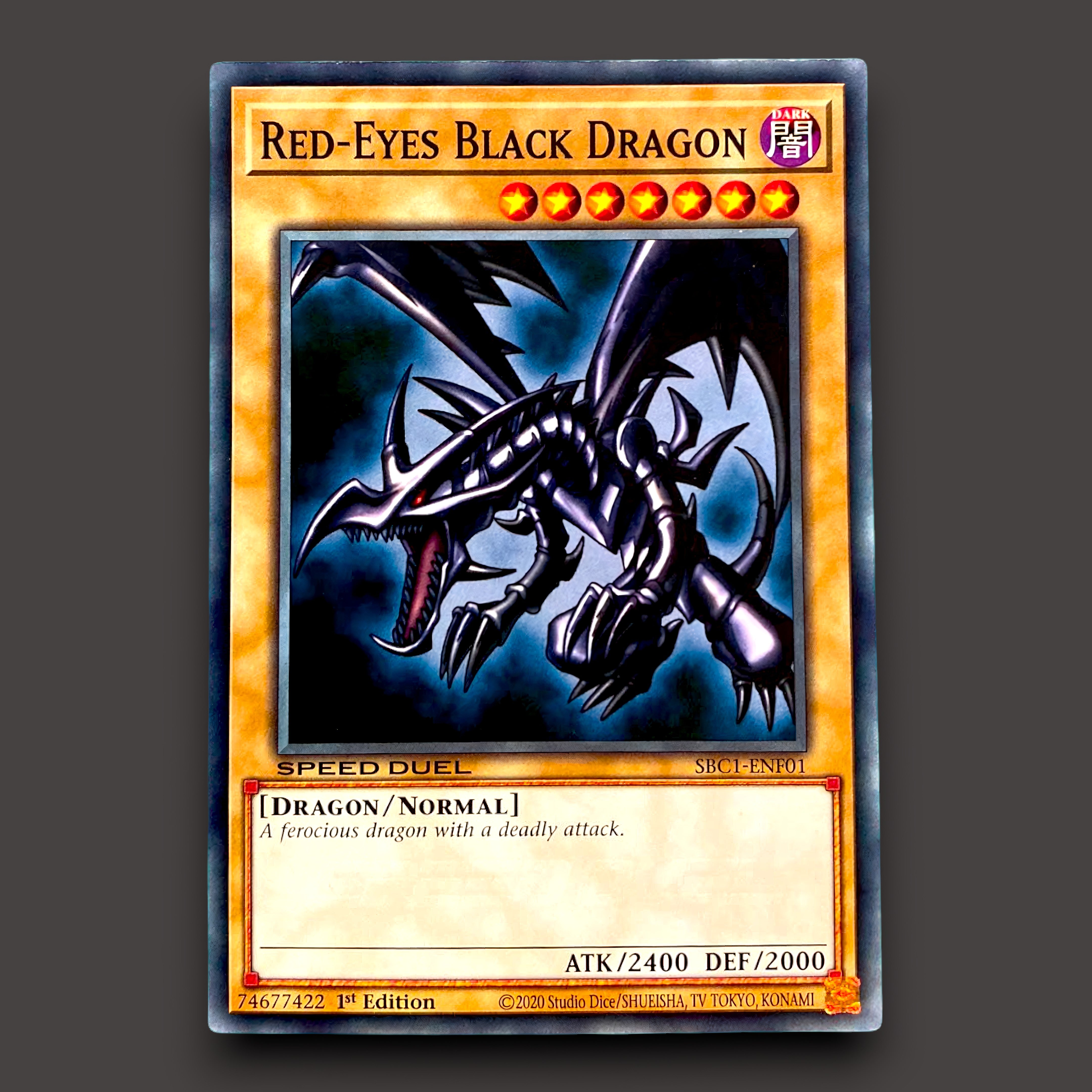 Red-Eyes Black Dragon Common Yu-Gi-Oh! card