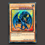 Blue-Eyes White Dragon Secret Rare alternate artwork Yu-Gi-Oh! card