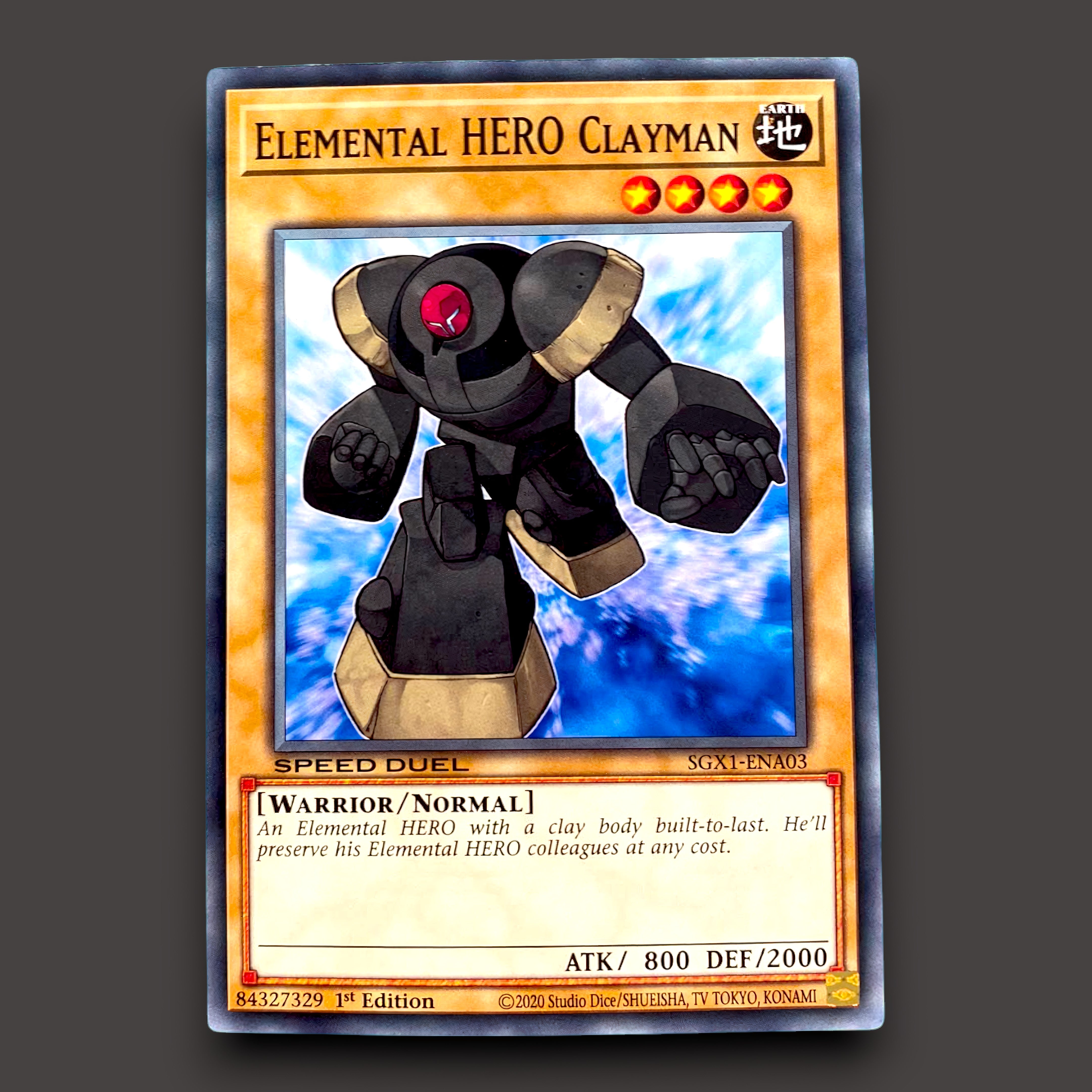 Elemental HERO Clayman Common Yu-Gi-Oh! card