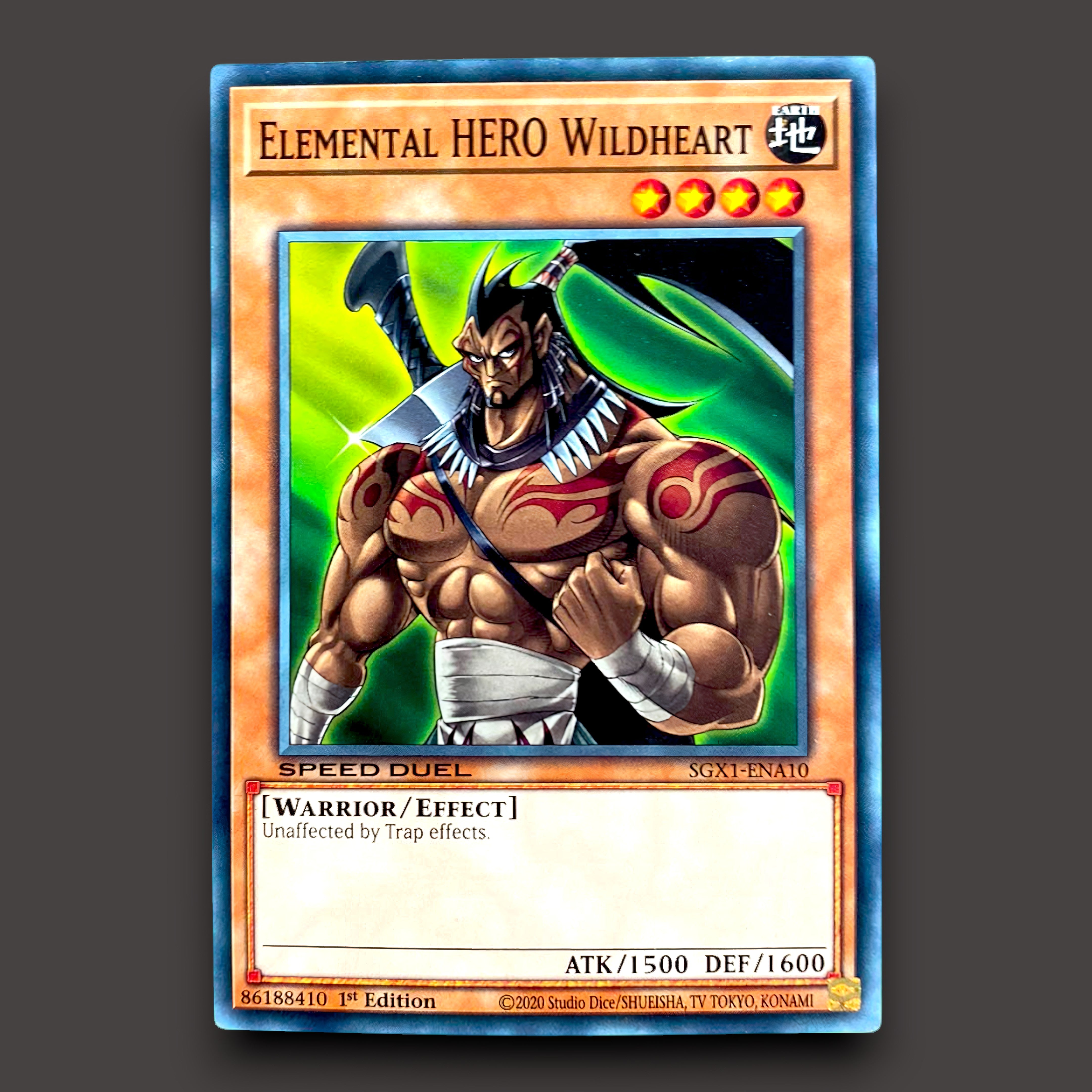 Elemental HERO Wildheart Common Yu-Gi-Oh! card