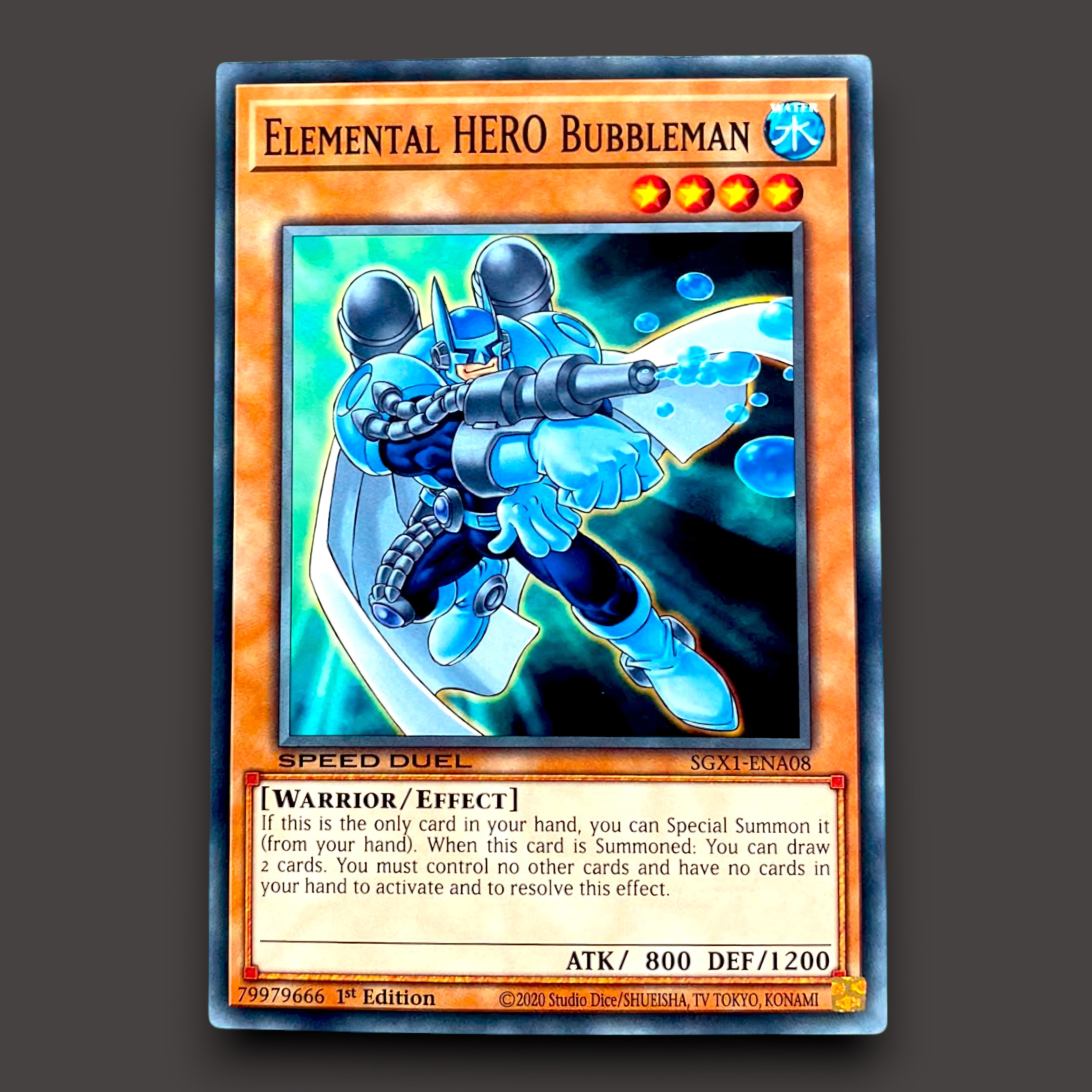 Elemental HERO Bubbleman Common Yu-Gi-Oh! card