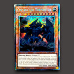 Obelisk the Tormentor Platinum Secret Rare alternate artwork Yu-Gi-Oh! card