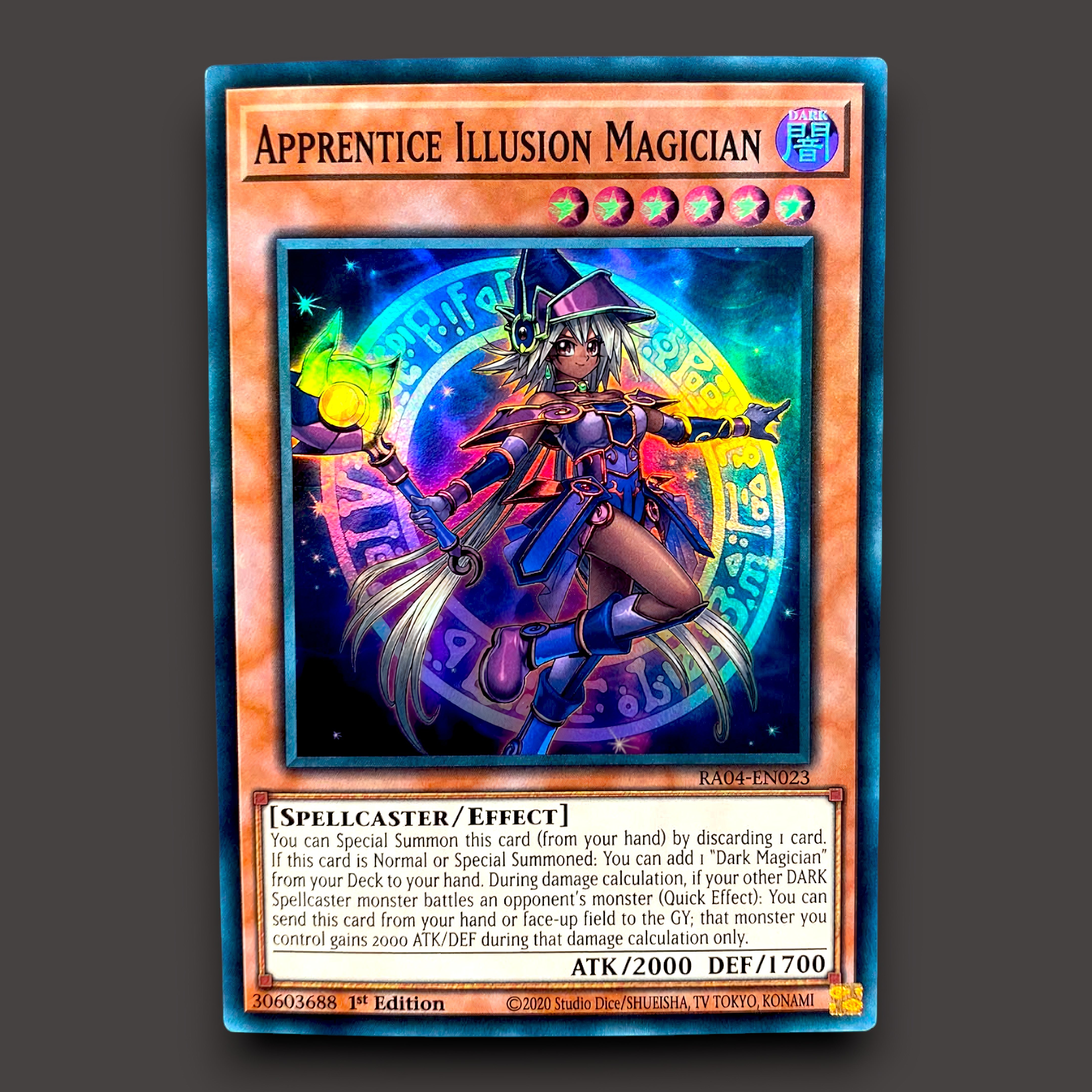 Apprentice Illusion Magician Super Rare Yu-Gi-Oh! card