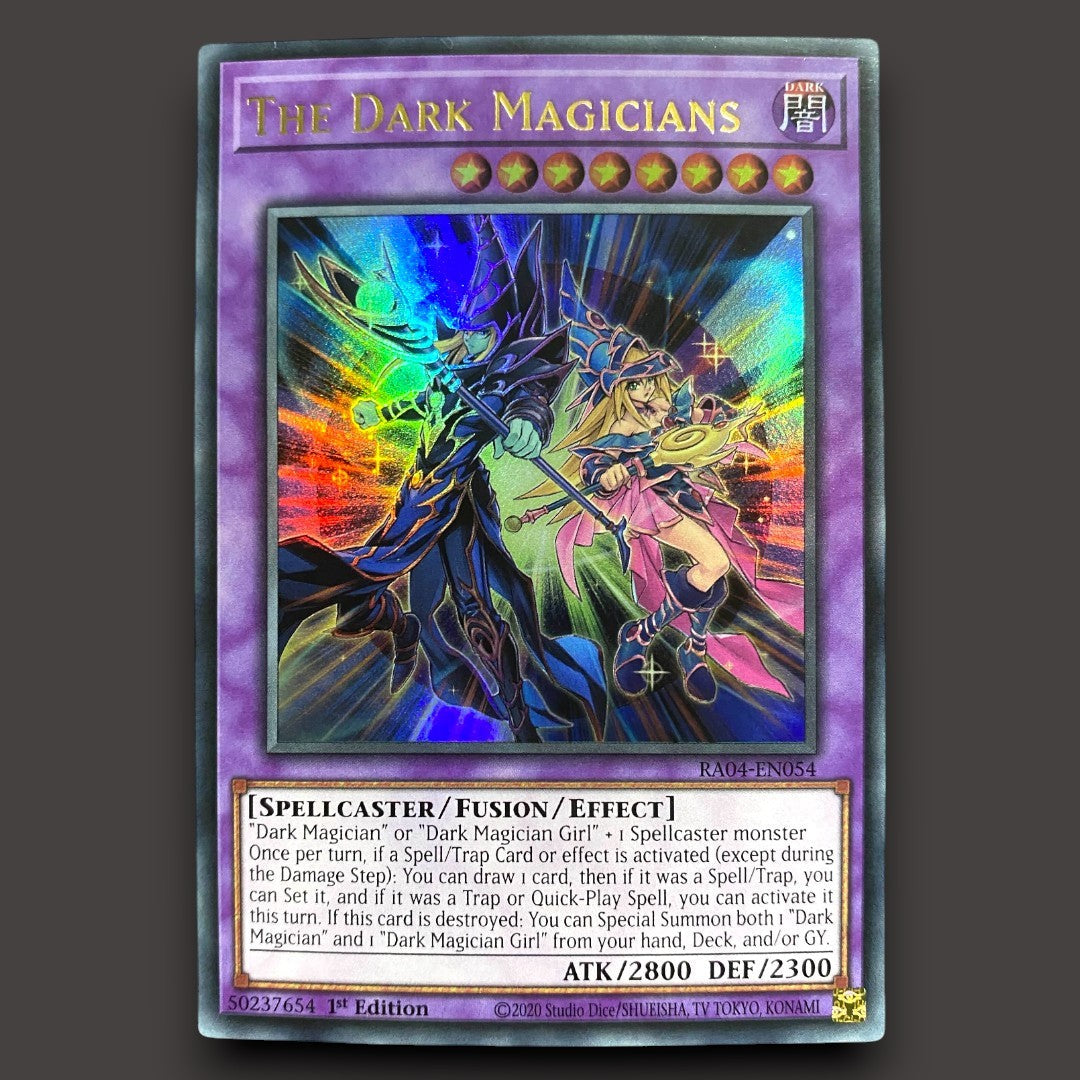 The Dark Magicians Yu-Gi-Oh! card