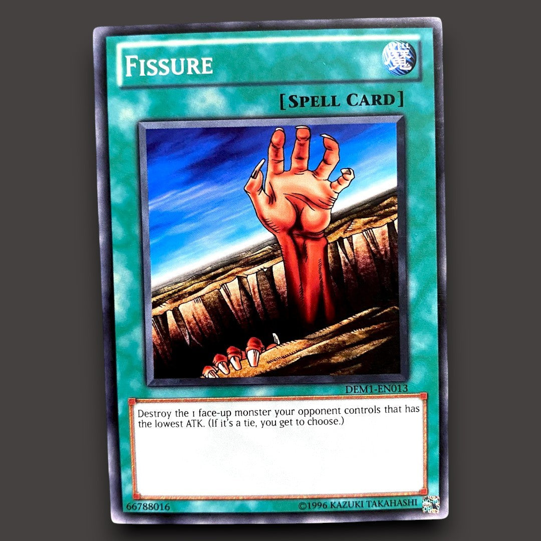 Fissure – 3x Fissure Yu-Gi-Oh! card – product image 2