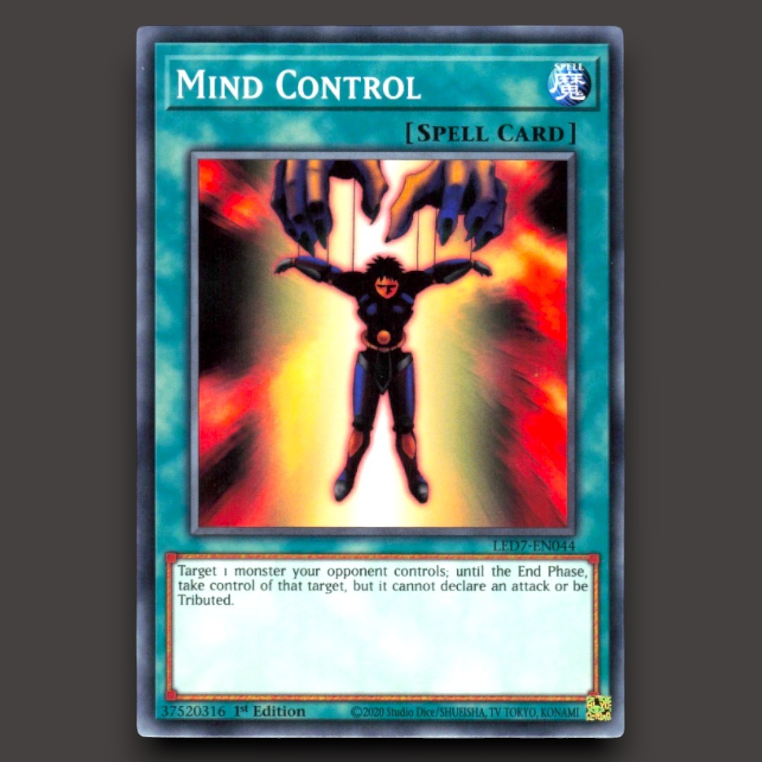 Mind Control – 3x Mind Control Yu-Gi-Oh! card – product image 2