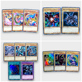 BLUE-EYES, RED-EYES, DARK MAGICIAN AND DARK MAGICIAN GIRL BUNDLE