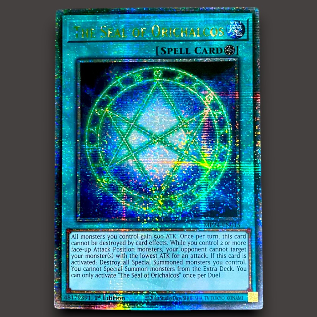 The Seal of Orichalcos – Quarter Century Secret Rare Yu-Gi-Oh! card